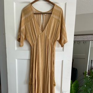 Yellow Boho sundress